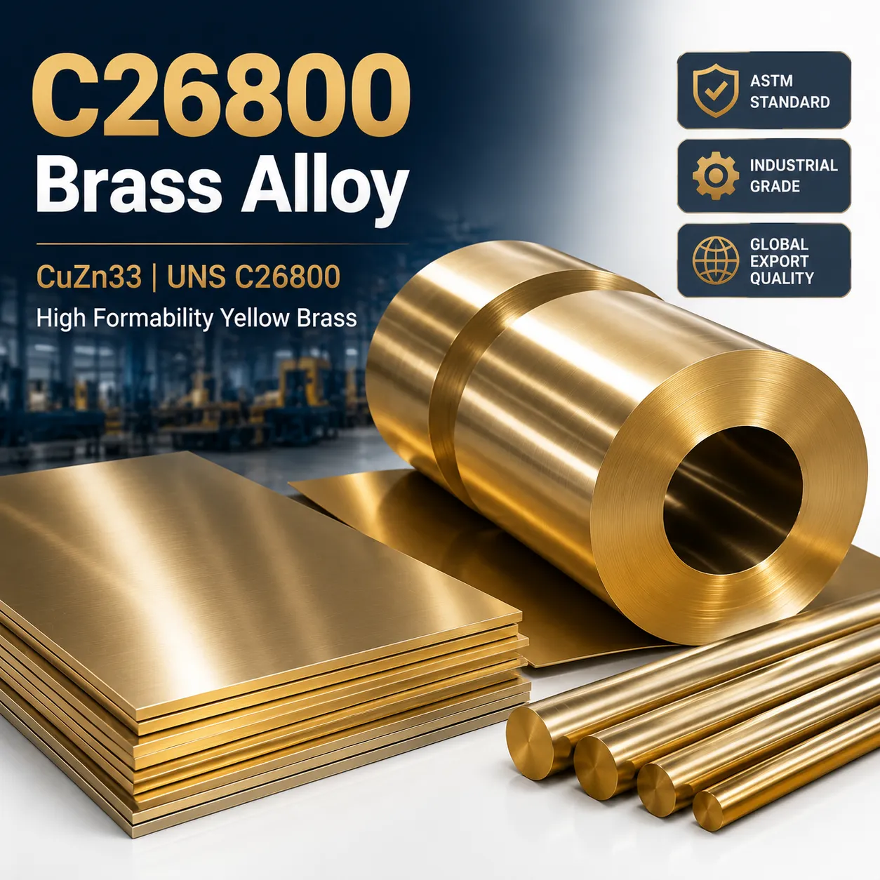 C26800 legura mesinga
